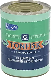 Tonfisk i Olja