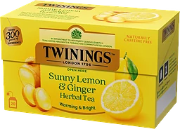 Te Lemon & Ginger Herbal 20p Twinings