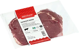 Entrecote Skivad ca 350g Nyhléns Hugosons