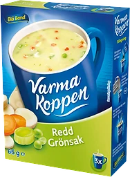 Grönsakssoppa Redd 3 portioner 6dl Varma Koppen
