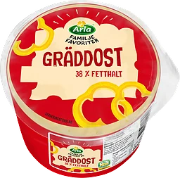 Gräddost Familjefavoriter 38%