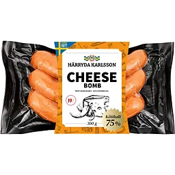 Kryddkorv Cheese explosion 75% Kötthalt