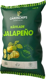 Potatischips Jalapeno 150g Gårdschips