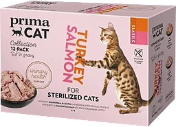 Kattmat Classic Sterilized Classic sås 12st 1020 Gram PrimaCat