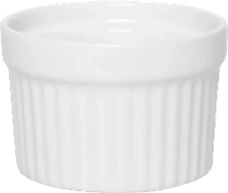 Ramekin Rund Vit 9x5cm ICA