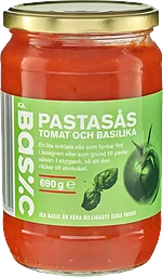 Pastasås Tomat & basilika 690g ICA Basic