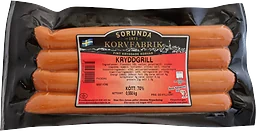 Kryddgrill 70% Kötthalt 550g Sorunda Korvfabrik