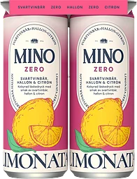 Limonata Svartvinbär Hallon Läsk Burk