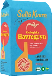 Havregryn Ekologiska 650g Saltå Kvarn