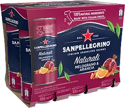 Fruktdryck Melograno & Arancia 33cl 6-p
