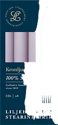 Kronljus Malva 4-pack