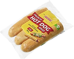 Korvbröd French Hot Dog 3-p 180g Korvbrödsbagarn