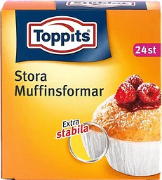 Stora Muffinsformar 24-p Toppits