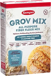 Mjölmix Grov glutenfri 500g Semper