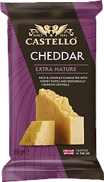 Cheddarost Extra mature 200g Castello