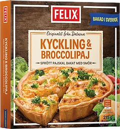 Kycklingpaj med Broccoli