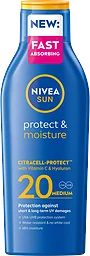 Solkräm Protect & Moisture Sun Lotion SPF20 200ml Nivea Sun