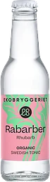Läsk Tonic Water Rabarber Ekologisk 20cl Ekobryggeriet