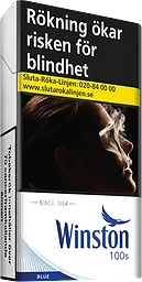 Blue 100s 20-p Winston