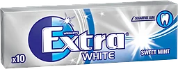 Tuggummi White Sweet mint Sockerfri 10-p Extra