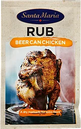 BBQ rub Beer Can Chicken 30g Santa maria