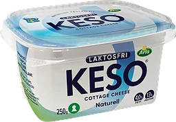 Laktosfri Keso Cottage Cheese Naturell 4%