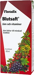 Kosttillskott Blutsaft 250ml Floradix