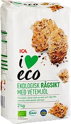 Rågsikt med vetemjöl 2kg KRAV ICA I love eco