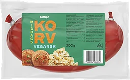 Middagskorv Vegansk