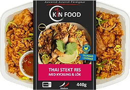 Färdigmat Thai stekt Ris med Kyckling 440g Kin Food