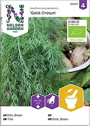 Dill, Blad-, Gold Crown, Organic