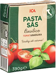 Pastasås Tomat Basilika 390g ICA
