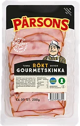 Gourmetskinka Rökt Tunna Skivor 200g Pärsons