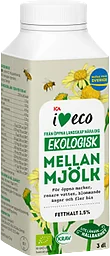 Mellanmjölk KRAV 1,5% 3dl ICA I love eco