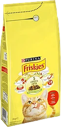 Kattmat Oxkött kyckling & grönsaker 2kg Friskies