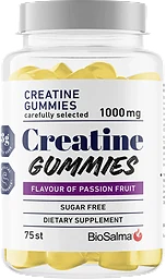 Creatine Gummies Passion Fruit 1000mg  BioSalma