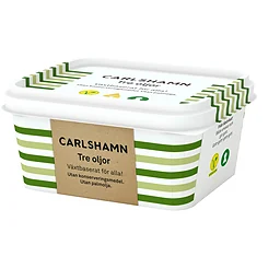 Smörgåsmargarin Tre oljor 60% 600g Carlshamn