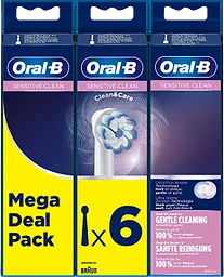 Tandborsthuvud Refill Sensitive 6-p Oral-B