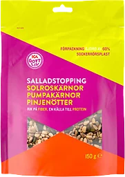 Salladstopping ICA Gott Liv Solroskärnor/Pumpakärnor/Pinjenötter 150g ICA