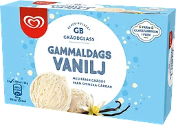 Gräddglass Gammaldags vanilj