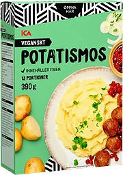 Potatismos Vegansk ICA 12 port 390g ICA