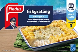 Fiskgratäng Dill Fryst