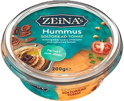 Hummus Soltorkad Tomat 200g Zeinas