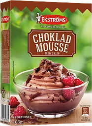 Chokladmousse med crisp 4 port 106g Ekströms