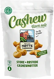 Cashewnötter Mozambique 160g Den Lille Nöttefabrikken
