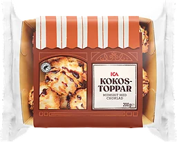 Kokostoppar Choklad 200g ICA
