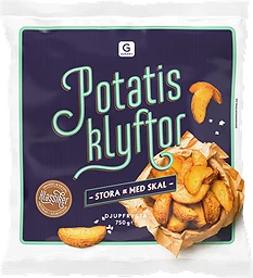 Potatisklyftor Skal
