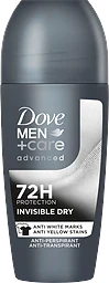 Deodorant Roll On Invisible Dry 50ml Dove Men Care