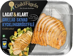 Kycklingbröstfilé grillad skivad 200g Guldfågeln