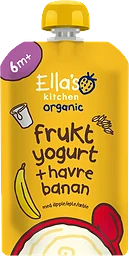 Mellanmål Banan squeeze 6m Ekologisk 100g Ella´s kitchen